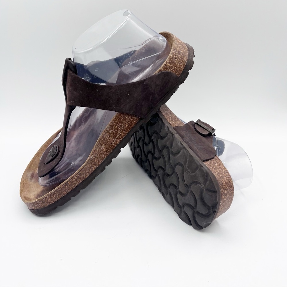 Betula by Birkenstock | Gizeh Brown Thong Sandals Size EU 39 (US 8-8.5)